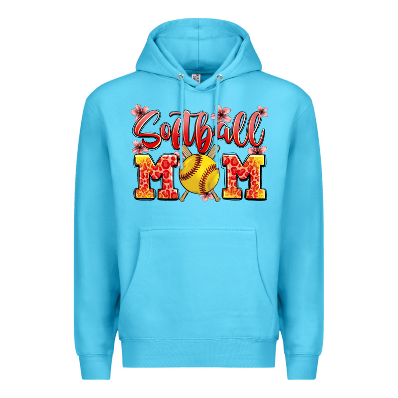 Softball Mom Premium Hoodie by JahusDesignShop | Teevron