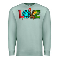 Seafoam Western Gemstone Christmas Love Premium Sweatshirt - RanaPortraitStore