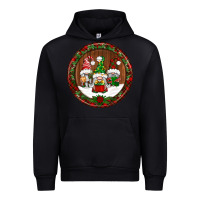 Black christmas gnomies christmas ornament Urban Hoodie - BundleAndBundleShop