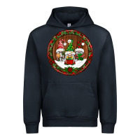 Navy christmas gnomies christmas ornament Urban Hoodie - BundleAndBundleShop