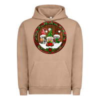 Pigment Burro christmas gnomies christmas ornament Urban Hoodie - BundleAndBundleShop