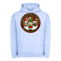 Pigment Grape Ice christmas gnomies christmas ornament Urban Hoodie - BundleAndBundleShop