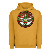 Pigment Peanut Butter christmas gnomies christmas ornament Urban Hoodie - BundleAndBundleShop