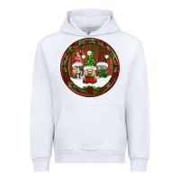 White christmas gnomies christmas ornament Urban Hoodie - BundleAndBundleShop
