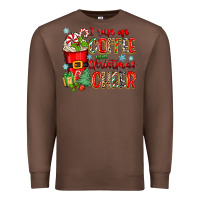 Chestnut i run on coffee and christmas cheer Premium Sweatshirt - Zillion Design Studio