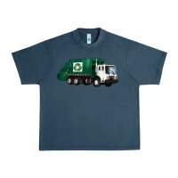 Midnight Navy recycle truck Urban Heavy Tee - Artiststas