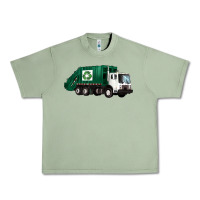 Oil Green recycle truck Urban Heavy Tee - Artiststas