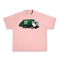 Salmon recycle truck Urban Heavy Tee - Artiststas