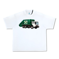 White recycle truck Urban Heavy Tee - Artiststas