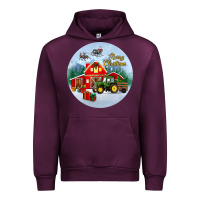 Mauve Wine merry christmas small town christmas ornament Urban Hoodie - BundleAndBundleShop