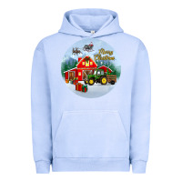 Pigment Grape Ice merry christmas small town christmas ornament Urban Hoodie - BundleAndBundleShop