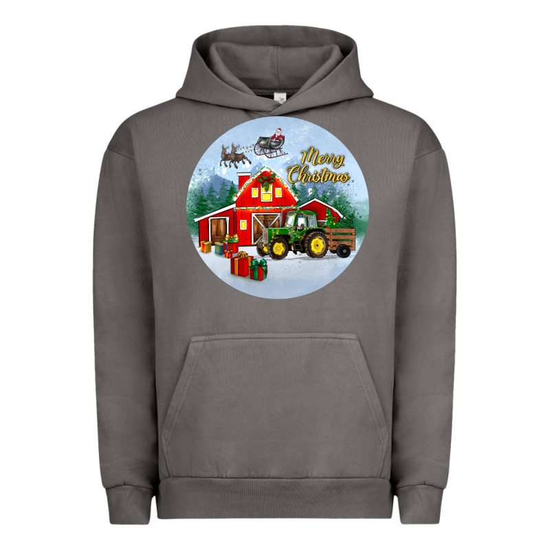 Merry Christmas Small Town Christmas Ornament Urban Hoodie by BundleAndBundleShop | Teevron