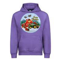 Tulip merry christmas small town christmas ornament Urban Hoodie - BundleAndBundleShop