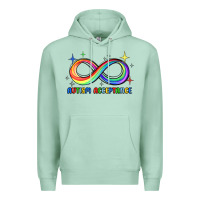Seafoam autism acceptance Premium Hoodie - JahusDesignShop