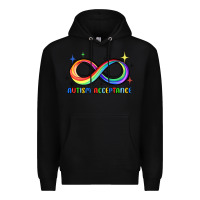 Black autism acceptance Premium Hoodie - JahusDesignShop