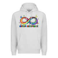 Dove Grey autism acceptance Premium Hoodie - JahusDesignShop