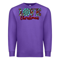 Purple Western Gemstone Christmas Love Premium Sweatshirt - RanaPortraitStore