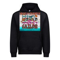 Black soul of a mermaid mouth of a sailor Urban Hoodie - JahusDesignShop