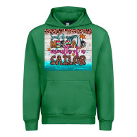 Emerald soul of a mermaid mouth of a sailor Urban Hoodie - JahusDesignShop