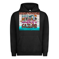 Pigment Black soul of a mermaid mouth of a sailor Urban Hoodie - JahusDesignShop