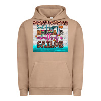 Pigment Burro soul of a mermaid mouth of a sailor Urban Hoodie - JahusDesignShop