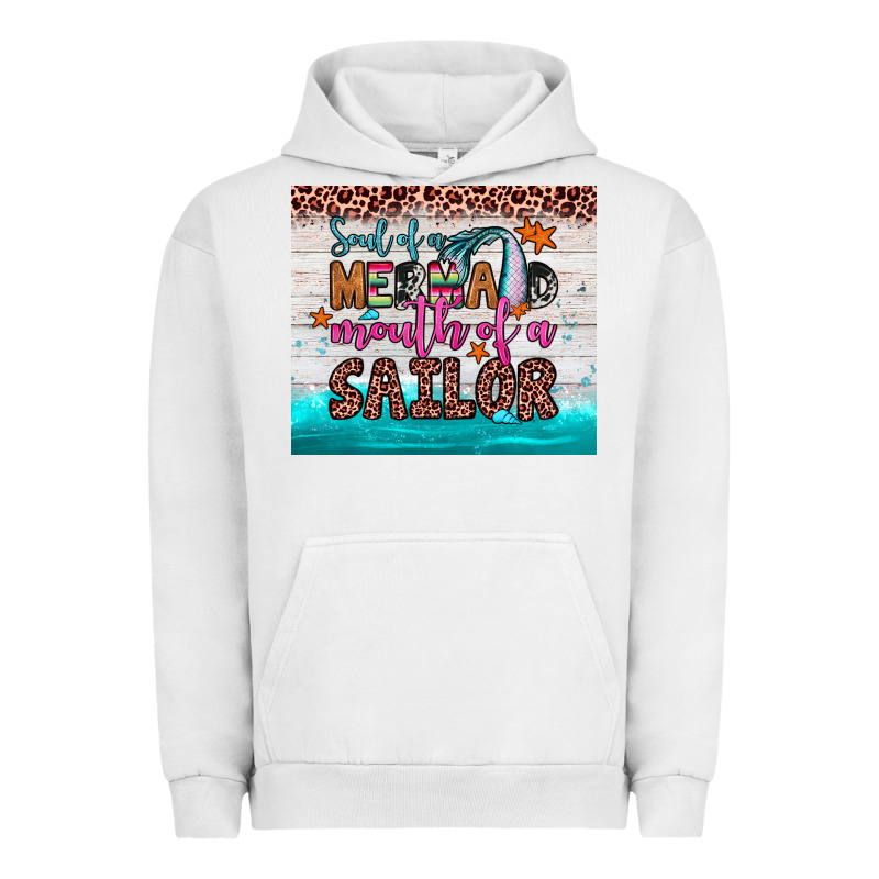 Soul Of A Mermaid Mouth Of A Sailor Urban Hoodie by JahusDesignShop | Teevron
