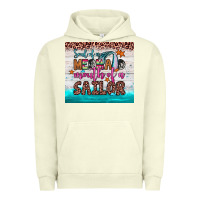Pigment Pistachio soul of a mermaid mouth of a sailor Urban Hoodie - JahusDesignShop