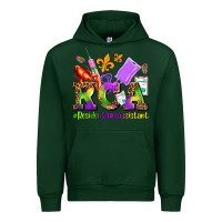 Forest Green mardi gras rca resident care assistant Urban Hoodie - AdoDesignShop