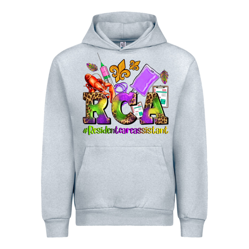 Mardi Gras Rca Resident Care Assistant Urban Hoodie by AdoDesignShop | Teevron