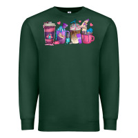 Sports Green nail hustler coffee cups Premium Sweatshirt - texasbilliewilder