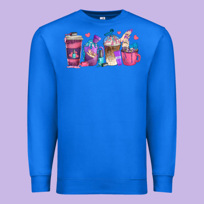 Premium Sweatshirt nail hustler coffee cups