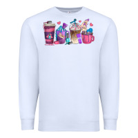 White nail hustler coffee cups Premium Sweatshirt - texasbilliewilder