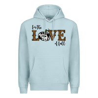Blue Mist for the love of fall Premium Hoodie - RanaPortraitStore