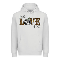 Dove Grey for the love of fall Premium Hoodie - RanaPortraitStore