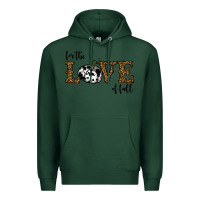 Sports Green for the love of fall Premium Hoodie - RanaPortraitStore