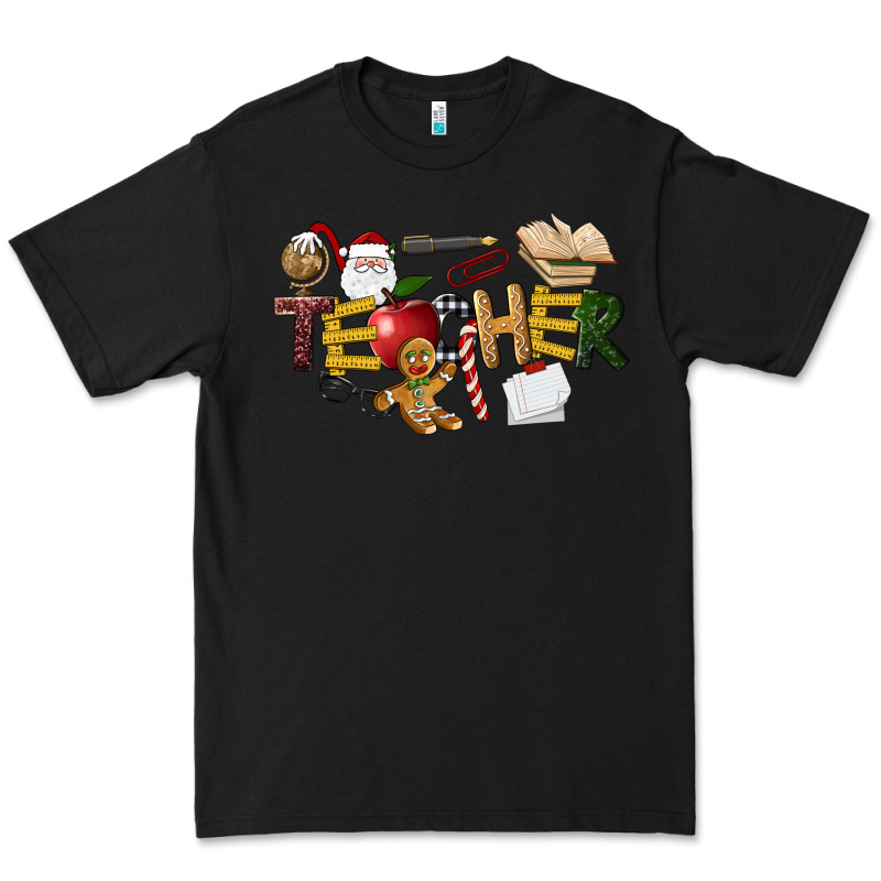Christmas Teacher Premium Tee by LillyAllenDesigns | Teevron