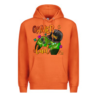 Carrot gamer dad Premium Hoodie - AdoDesignShop