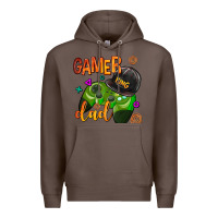 Coffee gamer dad Premium Hoodie - AdoDesignShop
