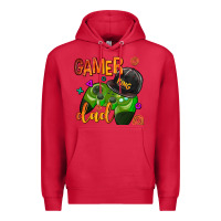 Cardinal gamer dad Premium Hoodie - AdoDesignShop