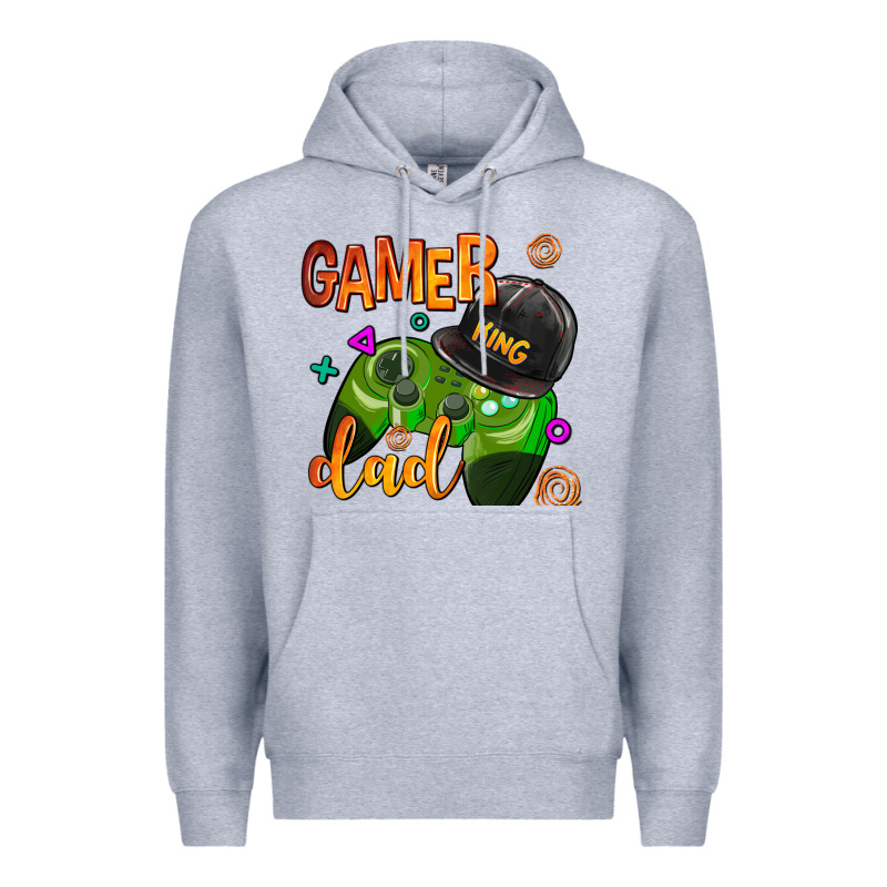 Gamer Dad Premium Hoodie by AdoDesignShop | Teevron