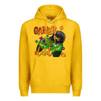 Lemon gamer dad Premium Hoodie - AdoDesignShop