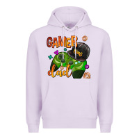 Lilac gamer dad Premium Hoodie - AdoDesignShop