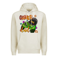 Oatmeal Heather gamer dad Premium Hoodie - AdoDesignShop