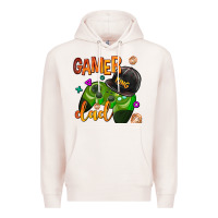 Pale Pink gamer dad Premium Hoodie - AdoDesignShop