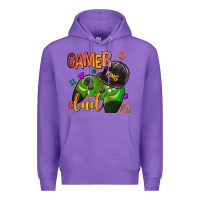 Purple gamer dad Premium Hoodie - AdoDesignShop