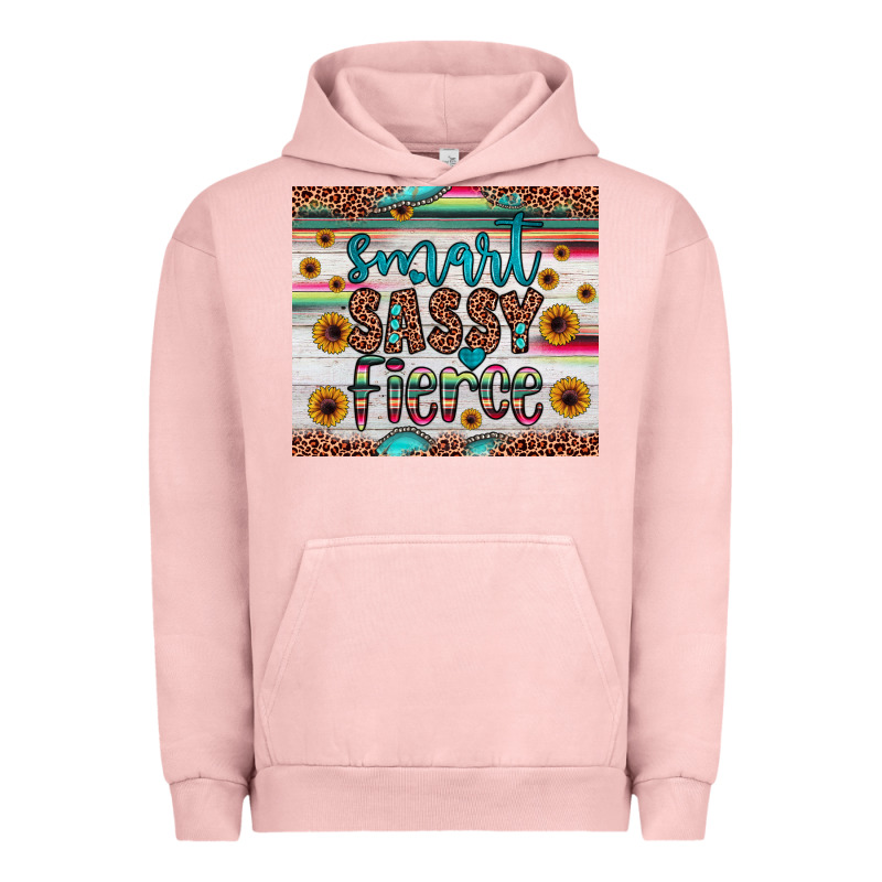 Smart  Sassy Fierce Urban Hoodie by JahusDesignShop | Teevron