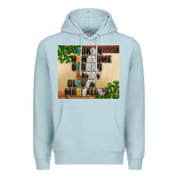Blue Mist fathers day Premium Hoodie - AdoDesignShop