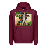 Burgundy fathers day Premium Hoodie - AdoDesignShop