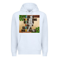 White fathers day Premium Hoodie - AdoDesignShop