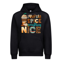 Black pumpkin spice everything nice Urban Hoodie - AdoDesignShop